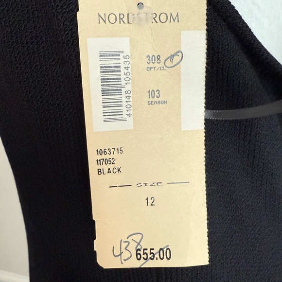 NWT St. John Collection by Marie Grey Black size 12 Cocktail Dress - Picture 9 of 16